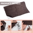 thumbnail image 3 of 55x 11.8inch Suede Fabric Wrap Microfiber Fabric Self-Adhesive Suede Look Coffee, 3 of 5