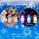 thumbnail image 5 of Lámparas De Luz De Muñeco De Nieve De Navidad Acrílico Santa Luz De Noche Que Cambia De Color Luces De Noche Lámparas De Luz De Navidad Decoraciones De Mesa 3 Uds. Speravity HA038199-00, 5 of 6