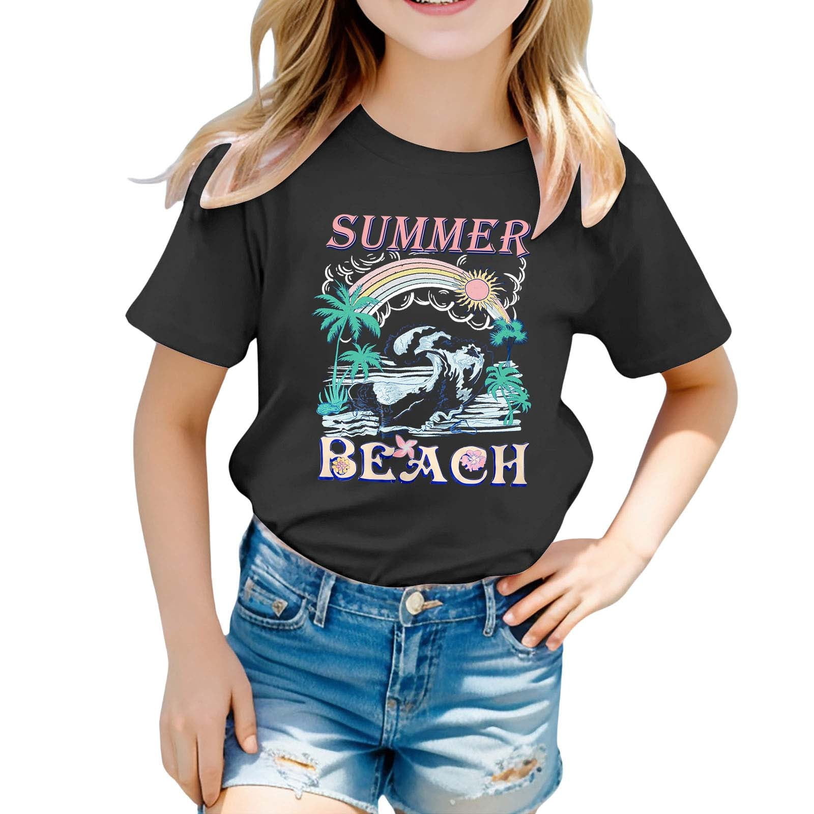 T-shirt Enfant France Manches Courtes - Avec Chapeau Et Autocollant, Pour Supporter Les Bleus En été !