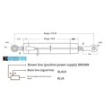 thumbnail image 4 of KPC-200mm Digital Linear Displacement Sensor Scale Injection Molding Machine Pull Rod Measure Resistance,1 * Digital Linear Displacement Sensor, 4 of 6