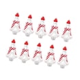thumbnail image 2 of 10 Piezas Botellas de Jugo Navidad Botellas en Forma de Árbol Contenedor de Bebidas Multifuncional Reutilizable PET con Tapa Hermética Adecuado para Regalo Fiestas Reuniones Familiares, 2 of 9