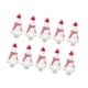 thumbnail image 2 of 10 Piezas Botellas de Jugo Navidad Botellas en Forma de Contenedor de Bebidas Multifuncional Reutilizable PET con Tapa Hermética Adecuado para, 2 of 9
