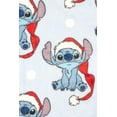thumbnail image 4 of Disney Lilo & Stitch Kids Christmas Silk Touch Throw Blanket and Santa Hat Set, Blue, 40" x 50", 4 of 11
