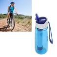thumbnail image 3 of Filtered Water Bottle with Filter 750ML Portable Removable Washable Multi Layer Filtration Purified Water Bottle for Cycling, 3 of 7