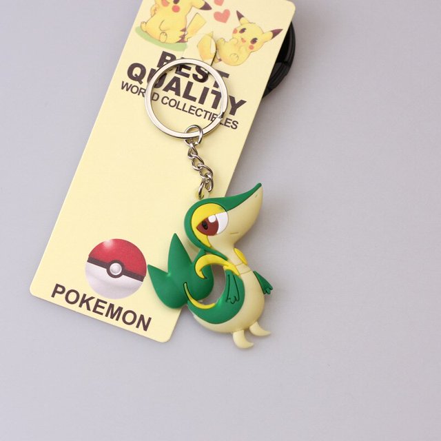 Pokemon Anime Marowak Abra Gengar Ponyta Porygon aleación llavero de silicona accesorios colgante bolsa llavero colgante regalos de cumpleaños Dengxun unisex