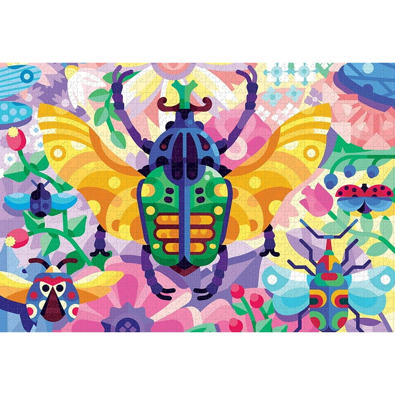 Goliath Alex Krugli - Beetle Mania 1000pc Puzzle - Walmart.com