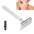 thumbnail image 1 of Double Bord, Facile Installer le Rasage Manuel en Métal Durable Poignée Texturée Unique Excellent Contrôle pour le Salon de Coiffure pour un Usage Domestique, 1 of 8