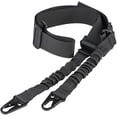 thumbnail image 1 of LAICAIW Two Points Rifle Sling with Length Adjuster Traditional Sling with Metal Hook for Outdoors, 1 of 5