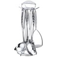 thumbnail image 2 of Peterhof 7-Piece Stainless Steel Kitchen Utensil Set with Stand, 2 of 2