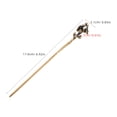 thumbnail image 2 of BESTYASH Pin Metálico Dorado Con Estilo Chino Vintage Ideal Para Peinados Y Eventos Formales, 2 of 8