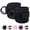 BlackBlack, variant on Fitness Ankle Strap, 2PCS Comfort Adjustable Gym Ankle Cuff for Kickbacks, Glute Workouts Neoprene Padding, One Size Fit All Ankle, Ankle Bands for Working Out, Booty Hip Abductors Exercise for Women
