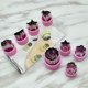 thumbnail image 2 of Cortador en forma de fruta Toystoory 9 Uds acero inoxidable verde rosa violeta rosa, 2 of 6