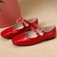 thumbnail image 2 of Zapatos Stunner para mujer con tacón de gatito, zapatos clásicos de punto rojo 38 (7), 2 of 7