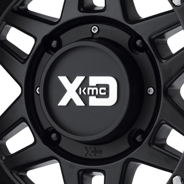 KMC XD Series Wheel Center hub Cap for 4x110 / 4x115 Satin Black