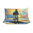 thumbnail image 3 of Game The Legend of Zelda Breath of The Wild 3 Pieces Bedding Set Double Sided Printing Soft Comforter Sets Decor Bedroom Gifts With 1 Duvet Cover 2 Pillowcases, 3 of 8