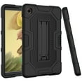 thumbnail image 6 of Dteck Case for Samsung Galaxy Tab A7 Lite 8.7 Inch 2021 (SM-T220/T225),3-Layer Protection Kickstand Heavy Duty Shockproof Rugged High Impact Protective Cover for Galaxy Tab A7 Lite 8.7" 2021,Black, 6 of 7