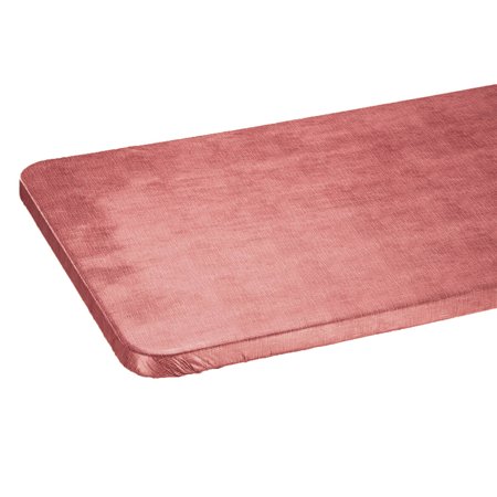 

Illusion Weave Vinyl Elasticized Banquet Table Cover by HSK - 72 x 30 Oblong
