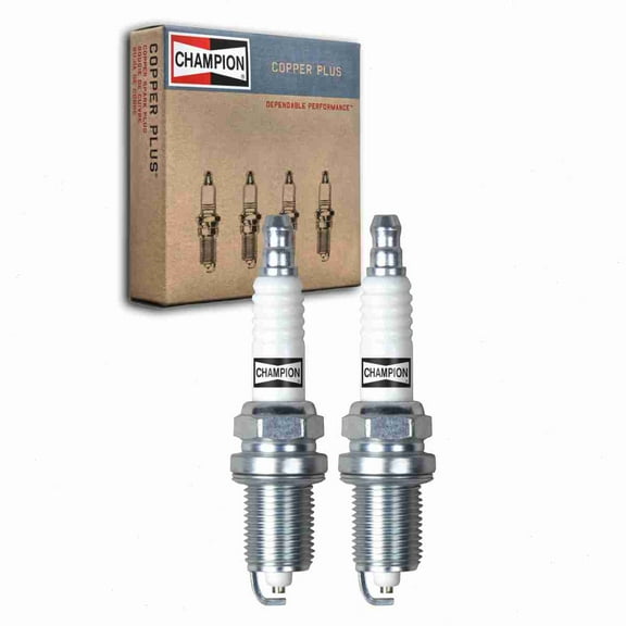 2 pc Champion 439 Copper Plus Spark Plugs for RC12MCC4 Ignition Wire Secondary Fits select: 2002-2007 DODGE RAM 1500, 2008-2014 DODGE AVENGER