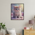thumbnail image 4 of Paint by Numbers Kit for Adults, Cute Kitten Blossoms Portrait Paint by Numbers, Easy Paint by Numbers Kit for Adults Beginner, DIY Adult Paint by Number Kits on Canvas, Home Decor 12x16in, 4 of 7