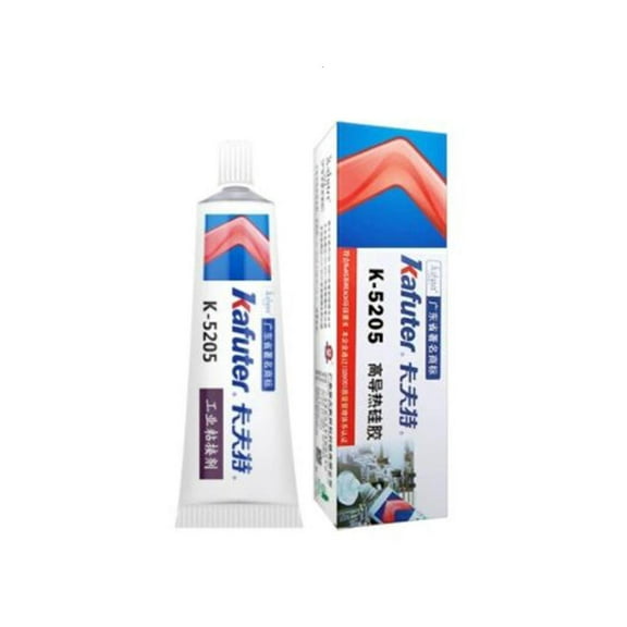 80g K-5205 Kafuter CPU Thermal Conductive Silicone Grease Adhesive Heatsink Rubber Gel