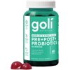 Goli Nutrition Pre+Post+ Probiotic Gummies, 60 Count