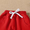 thumbnail image 5 of Gibobby Toddler Boy Clothes Fall Winter 2Pcs Outfit Boys Clothes Boys Outfits Plaid 6 12 18 Months 2T 3T 4T 5T 6T 7T Kids Boys Pants Outfits(6-12 Months,Watermelon Red), 5 of 8