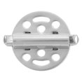 thumbnail image 1 of Fosa Adjustable Pipe Windproof Cap, Steel Pipe Windproof Cap,Stainless Steel Adjustable Spring Pipe Windproof Cap Windshield Cover Silver, 1 of 8