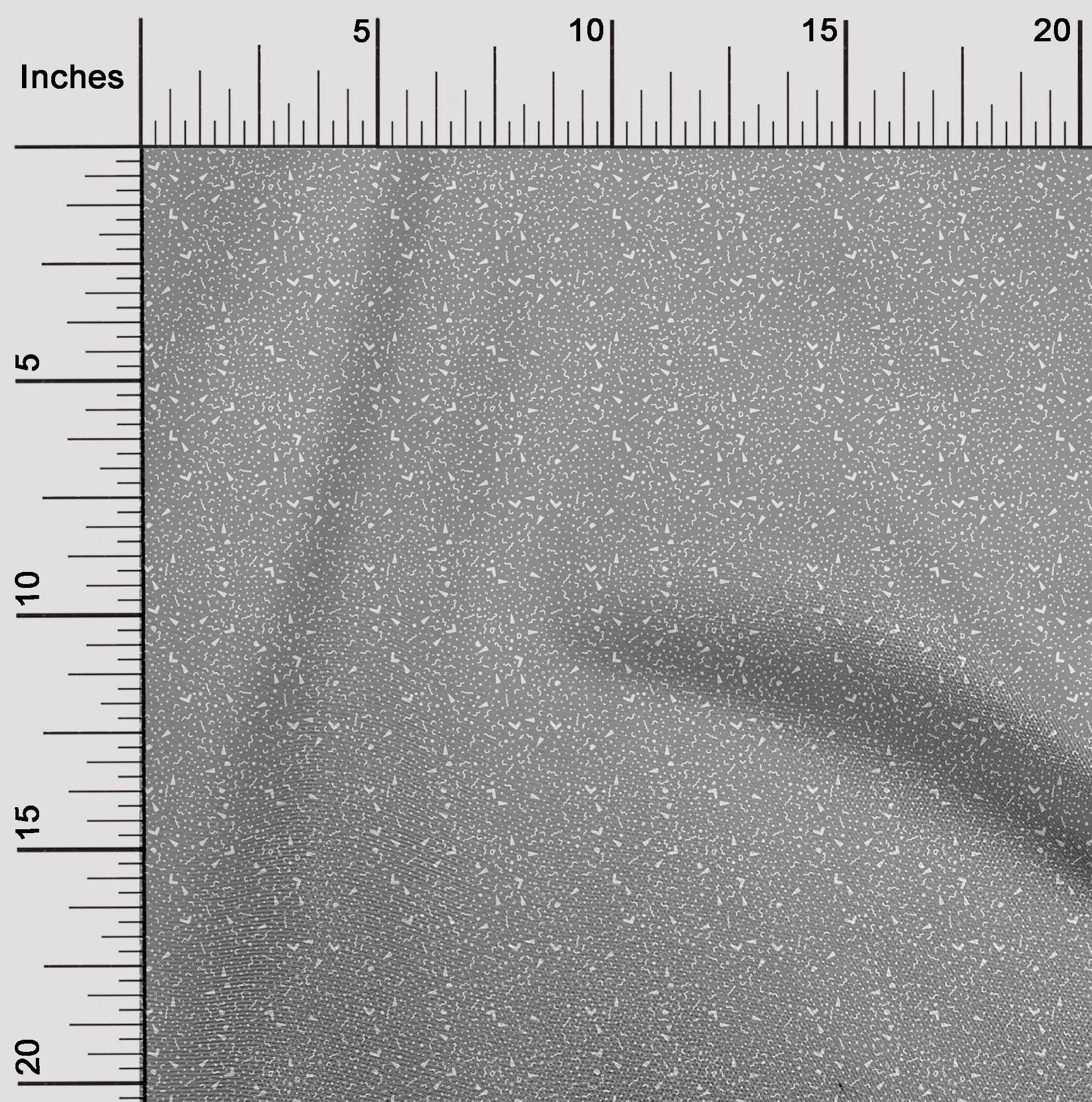 oneOone Georgette Viscose Gray Fabric Christmas Dress Material Fabric Print Fabric By The Yard 42 Inch Wide