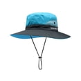 thumbnail image 2 of MesaSe Summer Kids Sun Hat Wide UV Protection Bucket Cap Outdoor Foldable Fishing Cap, 2 of 3