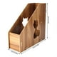 thumbnail image 1 of Clasificador de documentos de escritorio, moderno estante de escritorio con forma de gato ahuecado, organizador de escritorio DIY, funcionalidad de alta precisión, 1 of 9