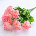 thumbnail image 6 of 1*Simulation Flower Clearance! Nomeni Plastic Flower Ball Chrysanthemum Sacrifice Artificial Flower Decoration Pink, Fake Flowers Promotion Sale! Pink, 6 of 6
