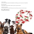 thumbnail image 3 of Rose Dog Bandanas Dog Bandanas Bufanda Dog Baberos Bufanda Cotton Dog Bandanas Dog Baberos Pet Bandanas Para Perros Medianos Y Grandes Dog Bandanas Para Verano Bulk Hawaiian, 3 of 8