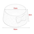thumbnail image 3 of Cat Bowl Feeding Dishes Stable Novelty Anti Slip, Durable Bow Tie Decorated, Pet Feeder Water Bowl Cats for Dogs Pet Accessories Kitty Kitten Green, 3 of 10