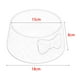 thumbnail image 3 of Tazón de comida para gatos Platos de alimentación antideslizantes estables convenientes Decorados, Comedero moderno, Tazón de agua para gatos cachorro Gris, 3 of 8