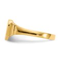 thumbnail image 4 of 14k Yellow Gold Baby Heart Signet Ring, 4 of 9