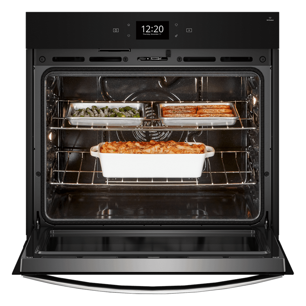 Whirlpool 30 In True Convect Single Oven With Air WOES7030PV