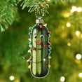 thumbnail image 5 of Taicans Christmas Pickle Ornament - Funny Cucumber Tree Decorations,German Tradition Acrylic Hanging Pendants for Xmas Tree,Car & Gift Wrapping, 5 of 5