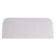 Auto Drive 1Piece Utility Mat PVC Clear - Universal Fit for Cars, CM7001