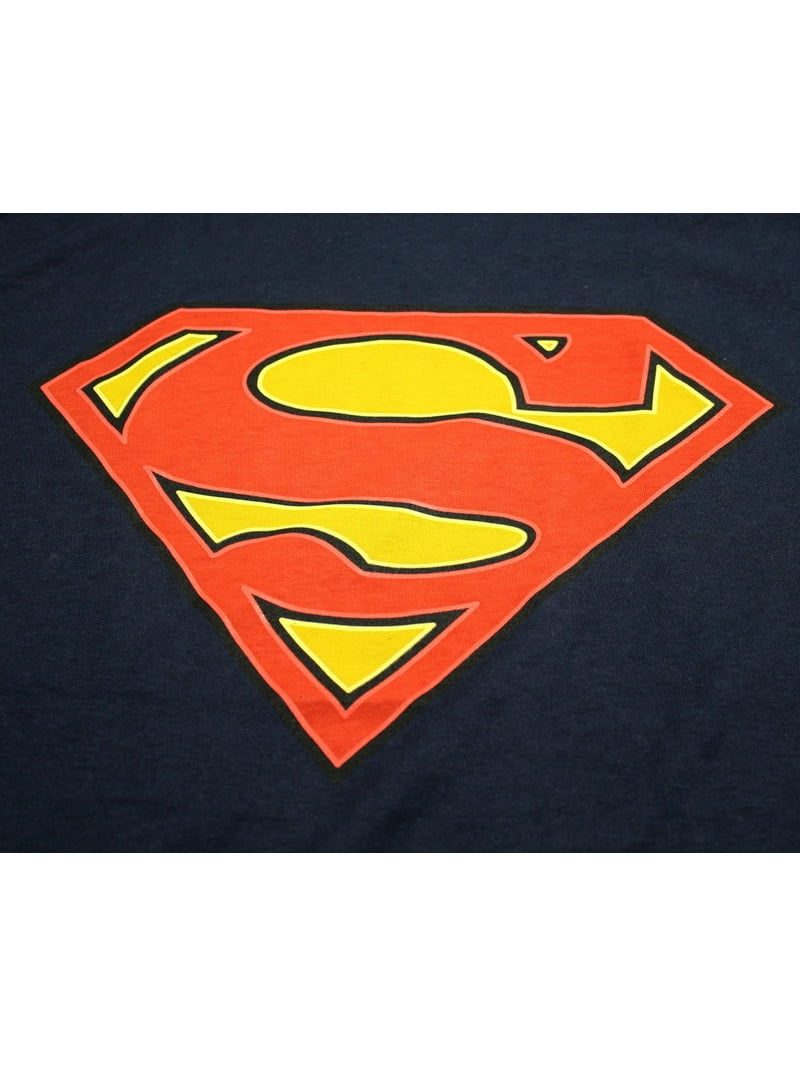 T-shirt Superman Warner Brothers 100% Coton Noir - Taille L Occasion Bon état