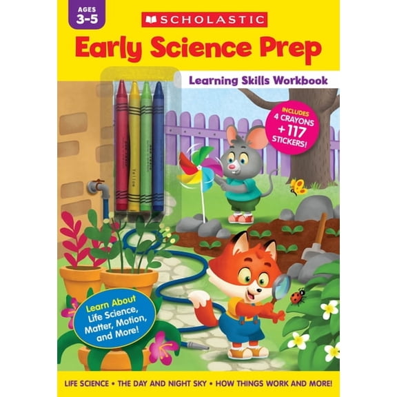 Early Science Prep Learning Skills Workbook, (Paperback)