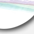 thumbnail image 2 of Designart 'Horizon' Nautical & Coastal Metal Circle Wall Art, 2 of 3