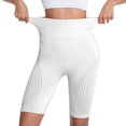 thumbnail image 4 of TRUBKH Body Shaper for Women Workout Leggings Gym Leggings High-waisted Boyshort Biker Shorts Women Shapewear Shorts Women's High Yoga Shorts, Yoga Gym Dance Shorts Women's Underwear White 3XL, 4 of 4