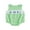 Green, variant on Suealasg Baby Boy Romper for Summer Loose Fit Golf Embroidery Plaid Smocked Crew Neck Sleeveless Infant Jumpsuit