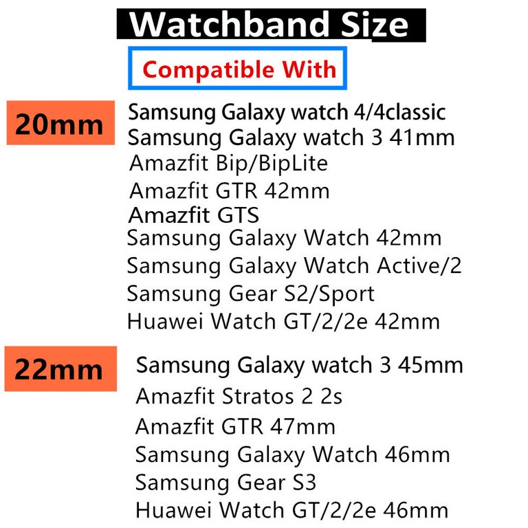 Samsung Galaxy Watch 4 Classic 42mm Nylon Strap with Buckle (Khaki)