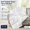 Pure White, variant on Soft Feather Down Throw Blanket Lightweight Packable Couch Throw for Indoor Outdoor Use 50"x70" Pure White Cozy Warm