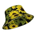 thumbnail image 2 of Kdxio Reflective Bucket Hat - Sunflowers In Vintage Print Bucket Hat for Men,Women, 2 of 9