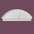 thumbnail image 2 of Half Round Door Pediment White Urethane | Renovator's Supply, 2 of 2