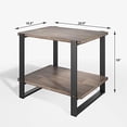 thumbnail image 5 of ZINUS Brock 21 Pouces Table d'Appoint en Bois Massif / Table d'Extrémité / Montage Facile, 5 of 5