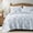 Blue, variant on Exclusivo Mezcla 100% Cotton Quilts Queen Size Blue, Soft Breathable Bedspread Gauze Boho Pattern Coverlet Lightweight Queen Quilt Bedding Set for All Seasons( 1 Quilt and 2 Pillow Shams)