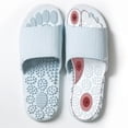 thumbnail image 2 of ibiyuan Slippers for Women Indoor Jelly Slides for Women Lightweight Womens Shower Shoes Non Open Toe Comfortable Sandals for Women Rubber Sole, 2 of 4